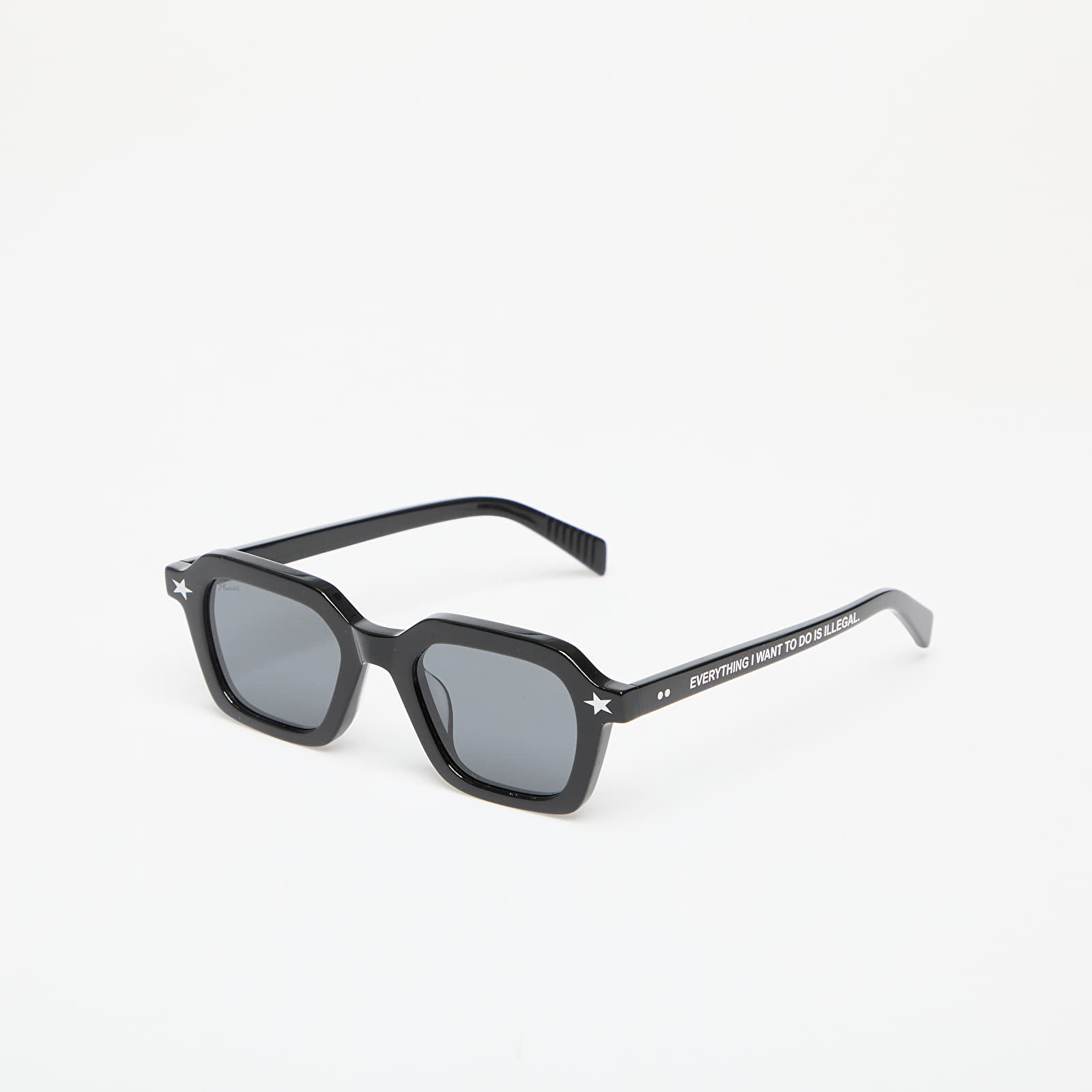 Pánské sluneční brýle PLEASURES x Akila Era Sunglasses Black