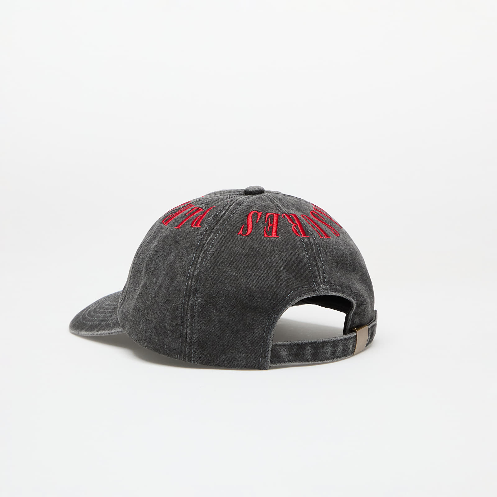 Caps PLEASURES Onyx Crown Washed Cap Black/Red