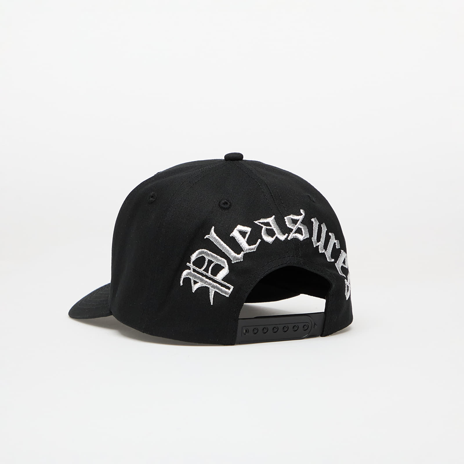 Caps PLEASURES Throwback Snapback Black