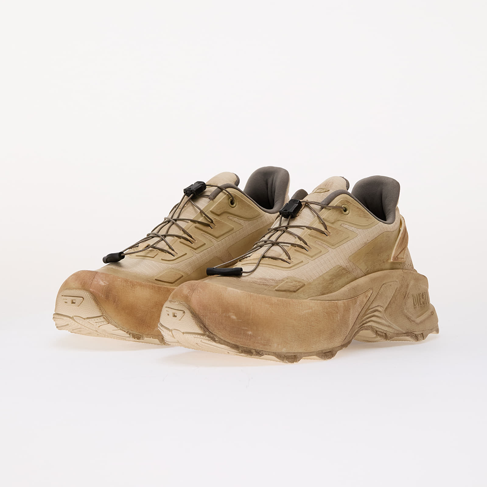 Männer Diesel D-Cage Runner Sneakers Cloud Creme