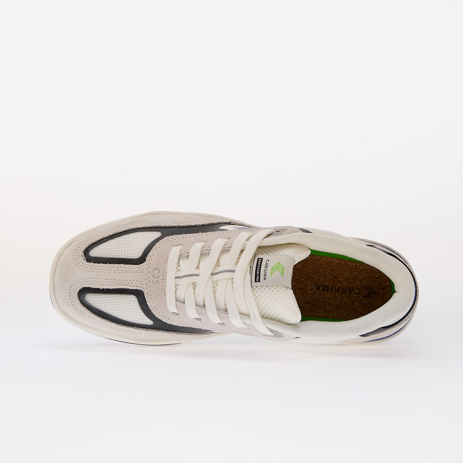 Men's shoes Cariuma M Skategoat C25 PRO Off-White Smoke/ Bold Blue&Black