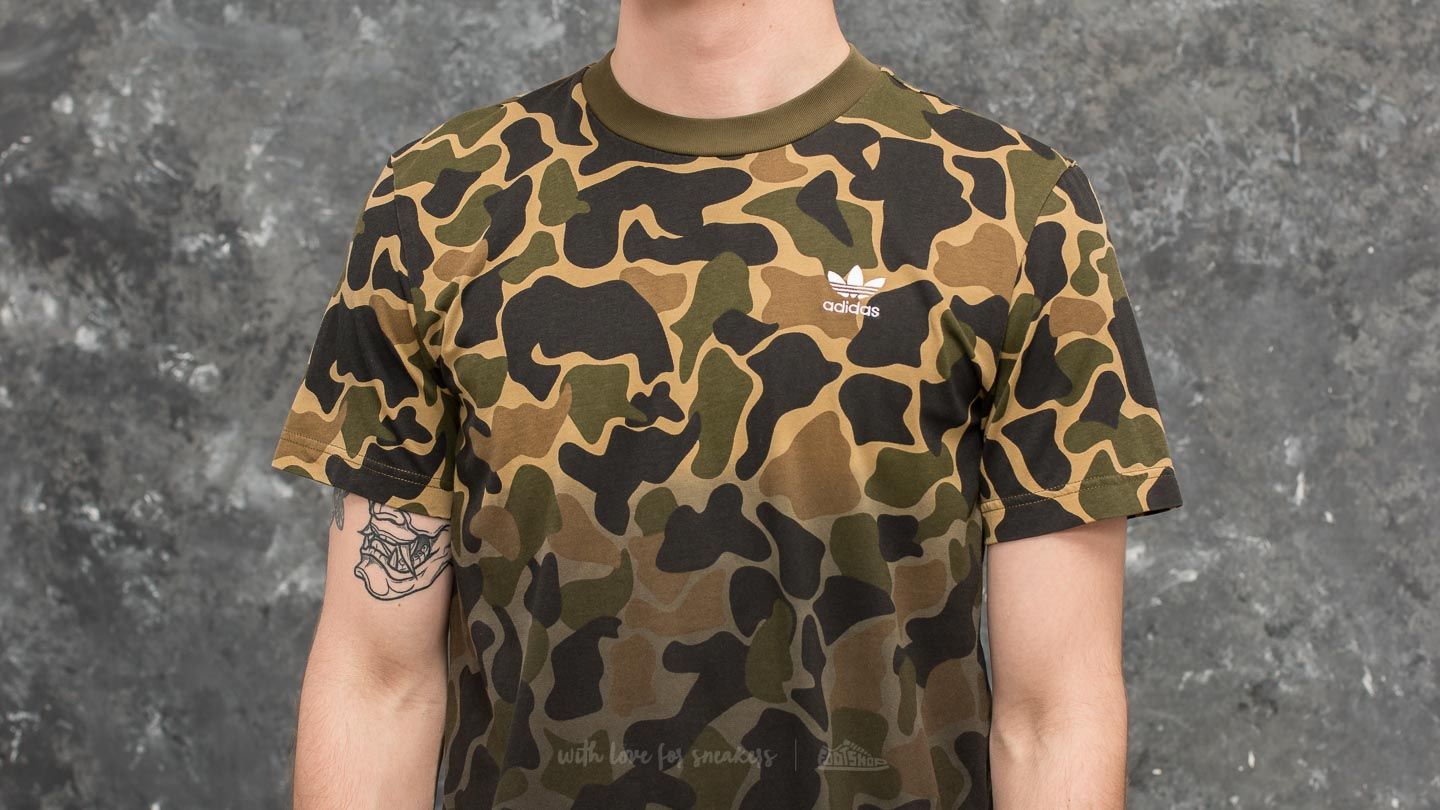 Pólók adidas Camo Tee Multicolor