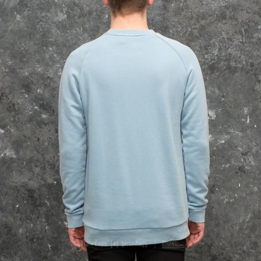 Adidas trefoil sweatshirt ash blue online