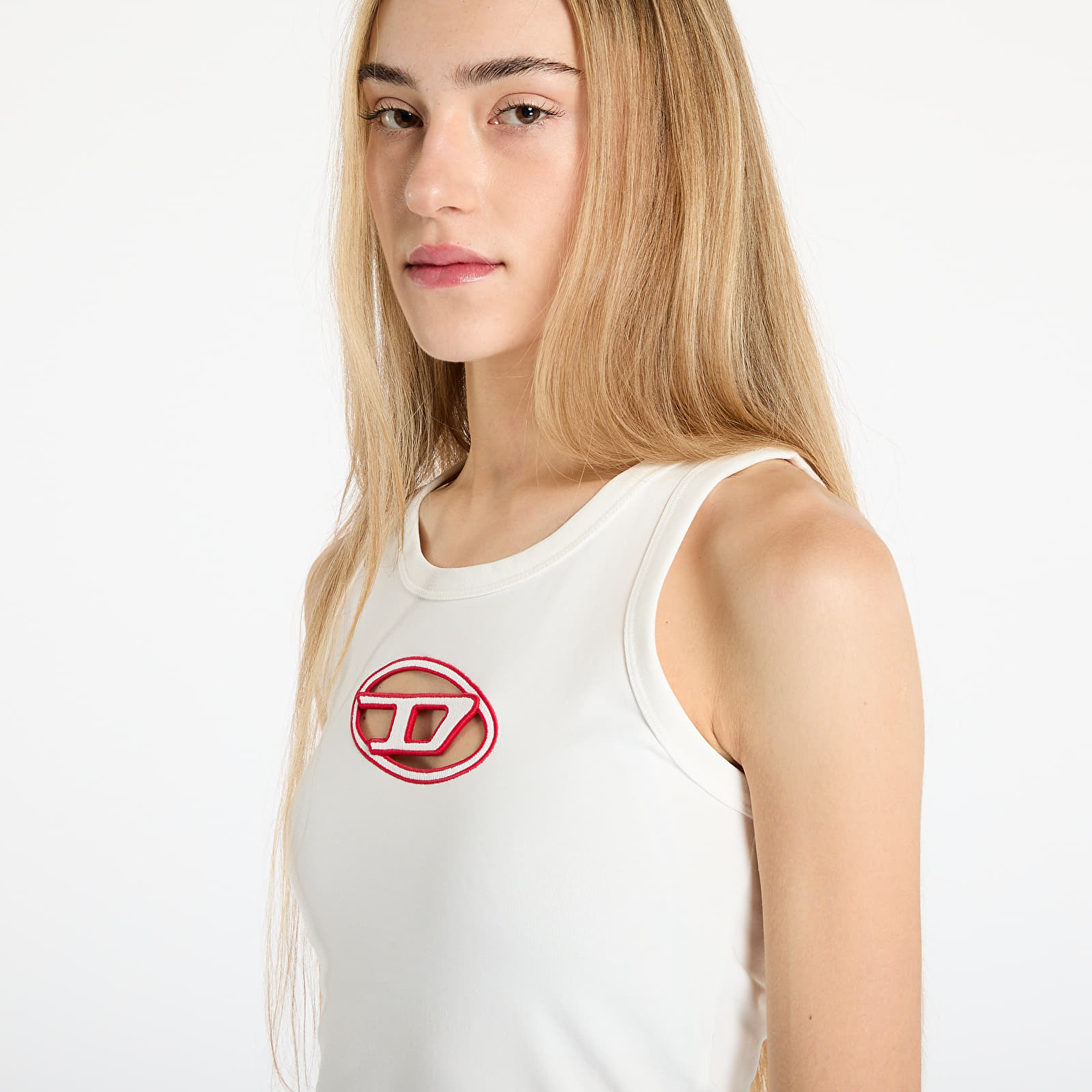 Women's tank tops Diesel T-Lynys-Od Tank Top White