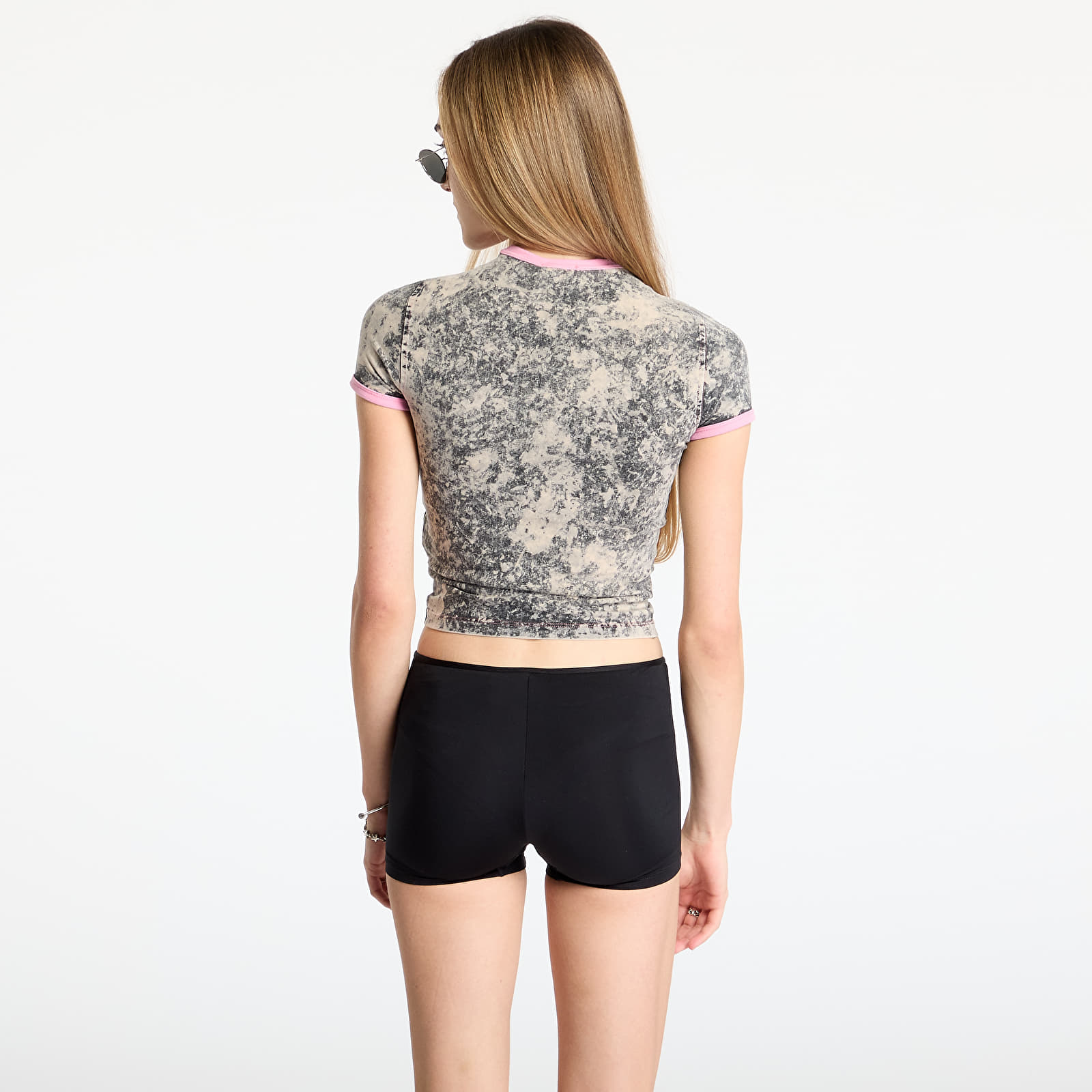 Women's T-shirts Diesel T-Uncuties-Short-Q1 T-Shirt Grey