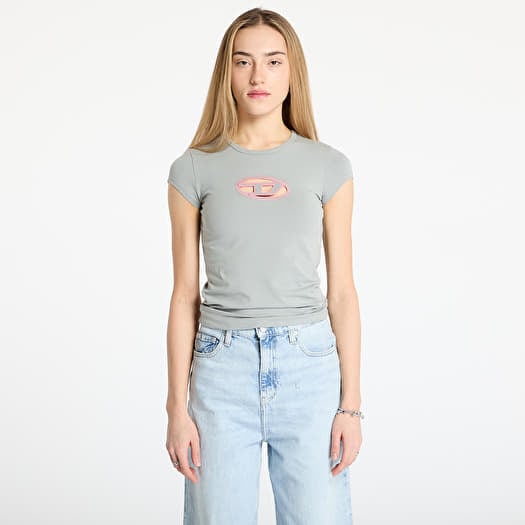 Diesel T-Angie T-Shirt Grey