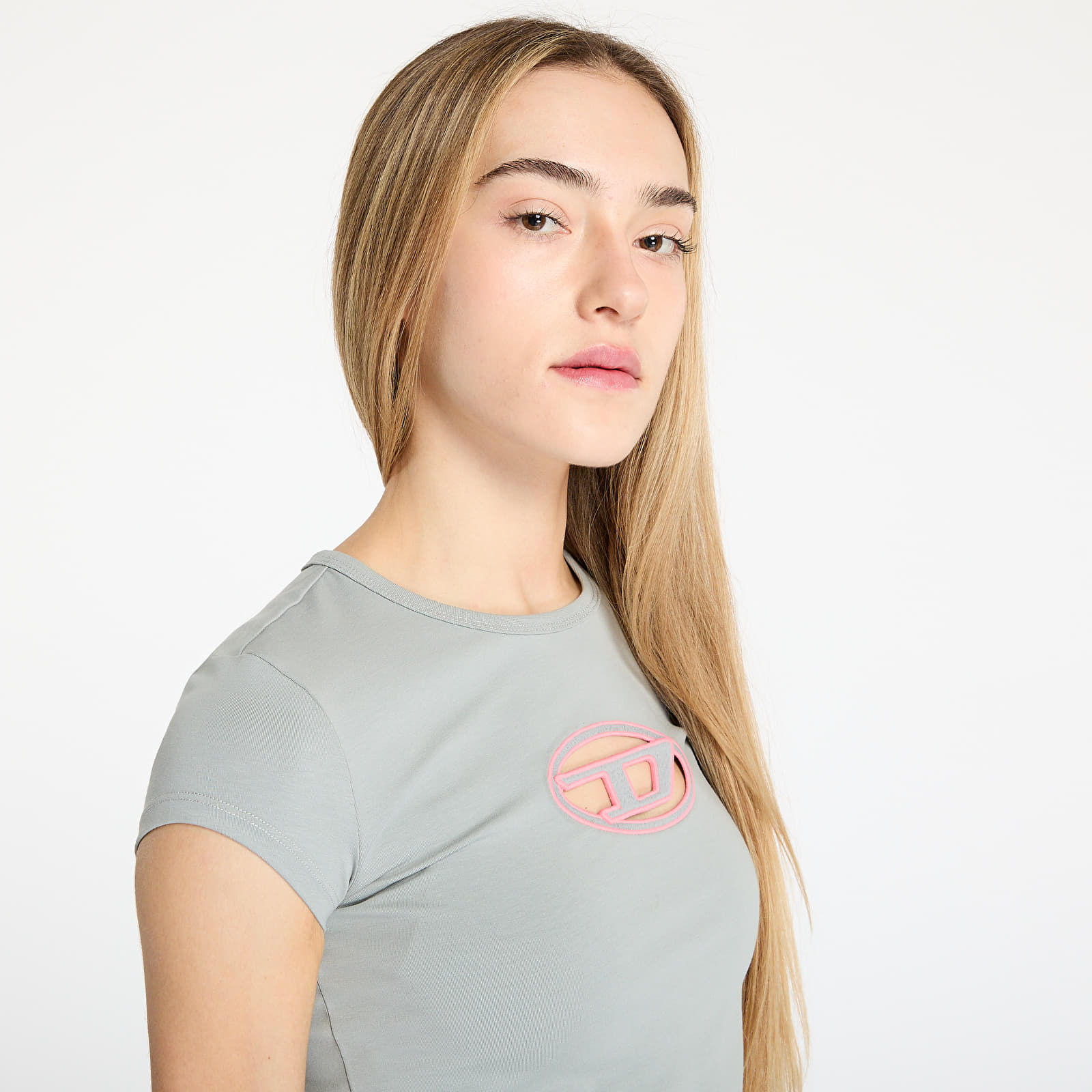 Women's T-shirts Diesel T-Angie T-Shirt Grey