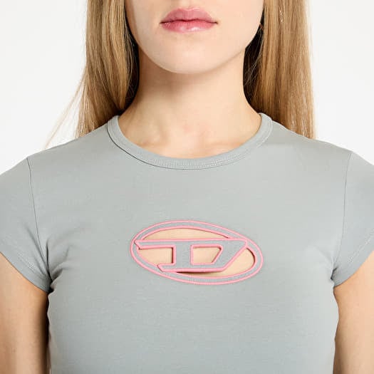 Women's T-shirts Diesel T-Angie T-Shirt Grey | Footshop