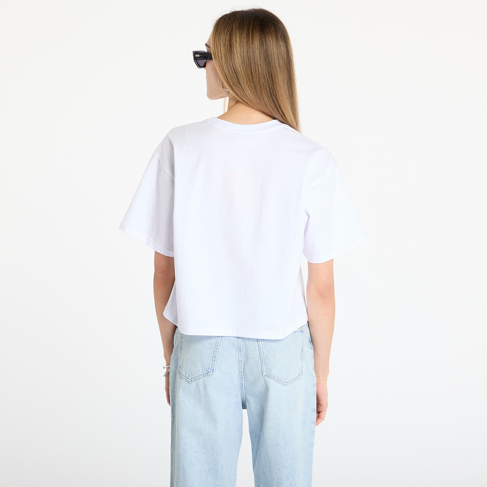 Damen T-Shirts  Diesel T-Buxt-Crop-Od T-Shirt White