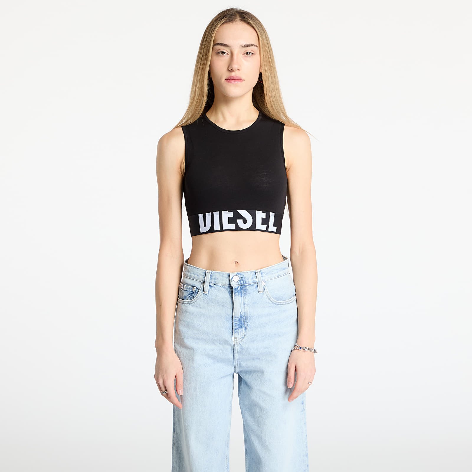 Dámská tílka Diesel Ada-D-Pop Tank Black