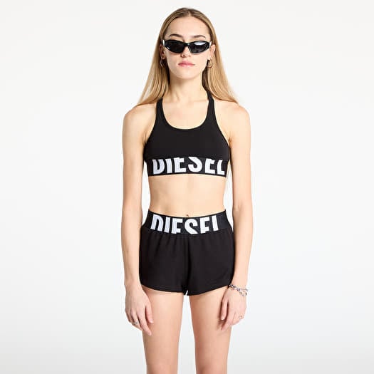Diesel Ufsb-Cotton-Race-Bralette-Xl B Black