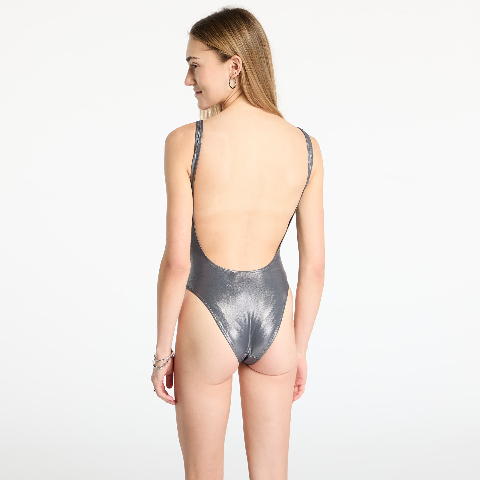 Dámské plavky Diesel Kylia-D-Core Swimsuit Grey