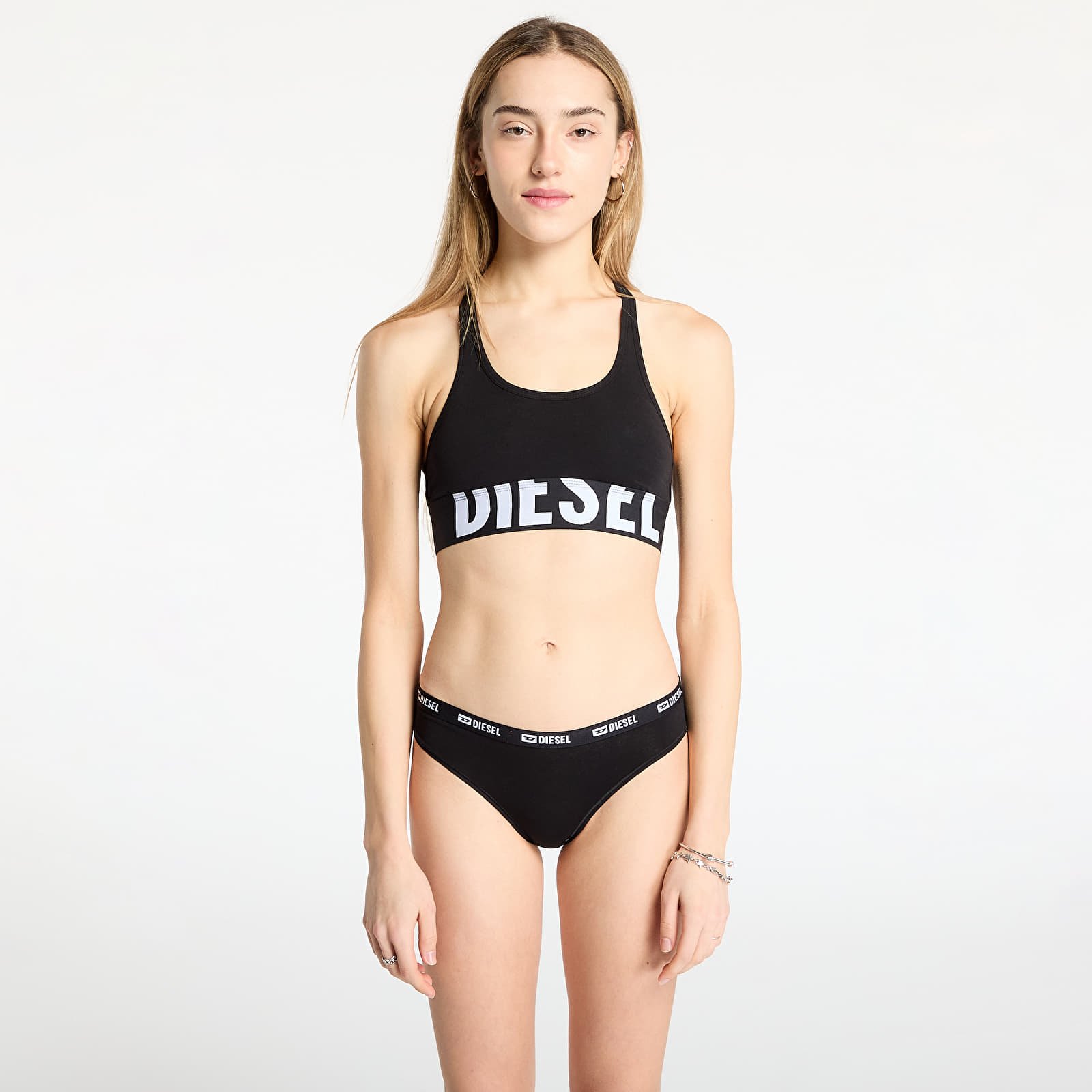 Kalhotky Diesel Marta-D-Box 3-Pack Underpants Black/ White