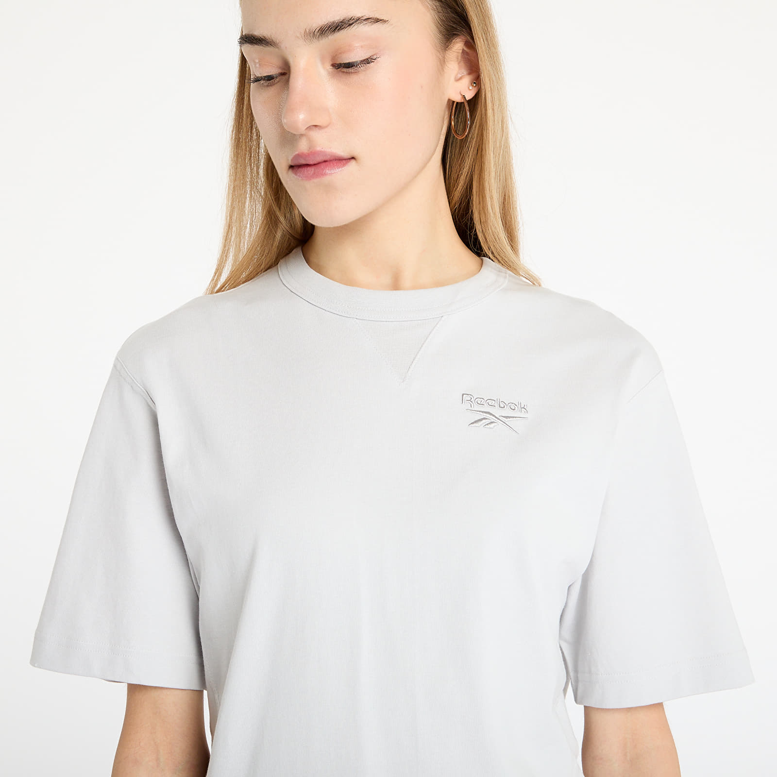 T-shirts Reebok Icon Elements Tee UNISEX Mist Grey