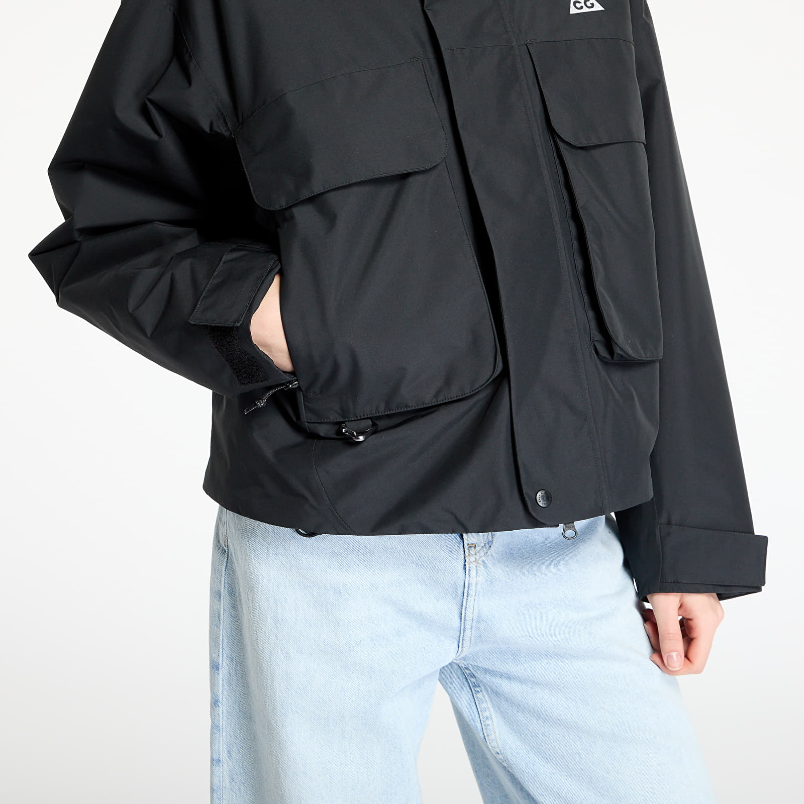 Women's jackets Nike ACG "Skull Peak" Women's Storm-FIT Jacket Black/ Anthracite/Black/ Summit White