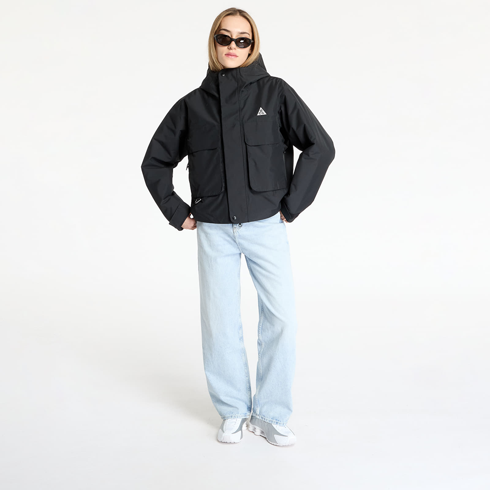 Women's jackets Nike ACG "Skull Peak" Women's Storm-FIT Jacket Black/ Anthracite/Black/ Summit White