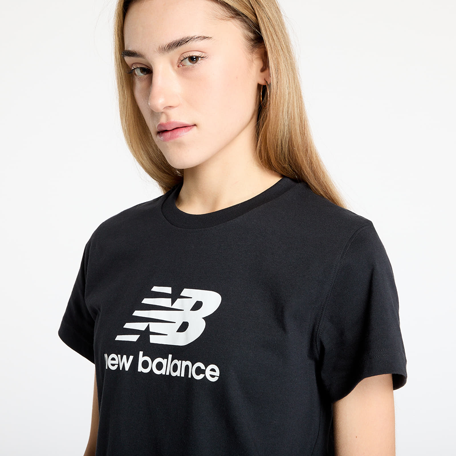 Women's T-shirts New Balance S/S New Balance Jersey Black
