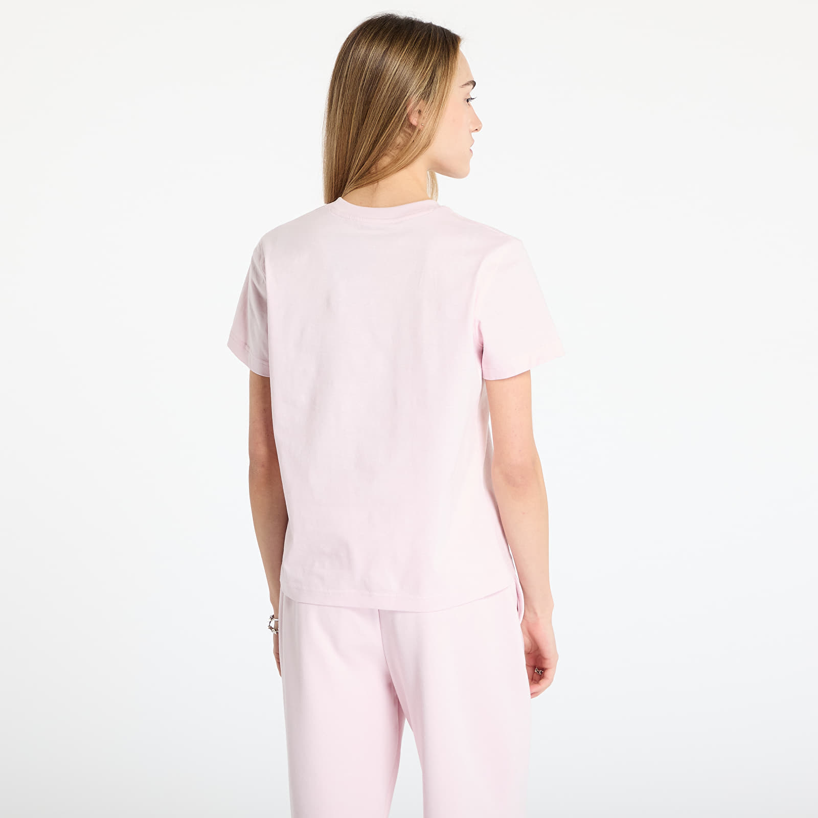 Women's T-shirts New Balance Sport Essentials Jersey Lo Pink