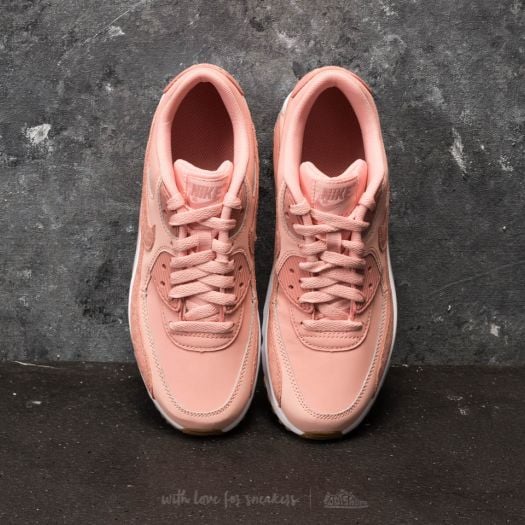 Pink leather nike shoes shop