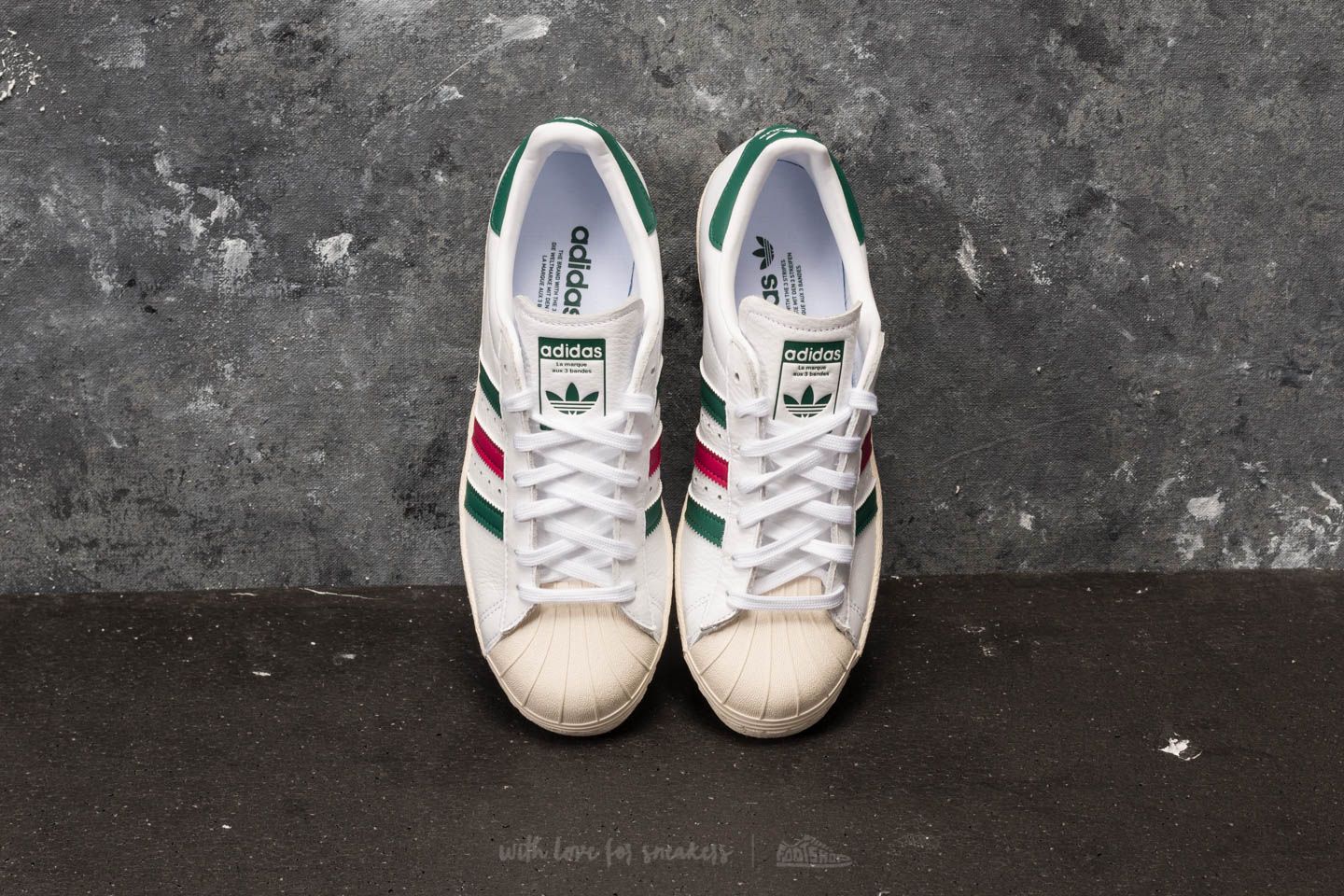 Adidas originals superstar 80's knit trainers hot sale