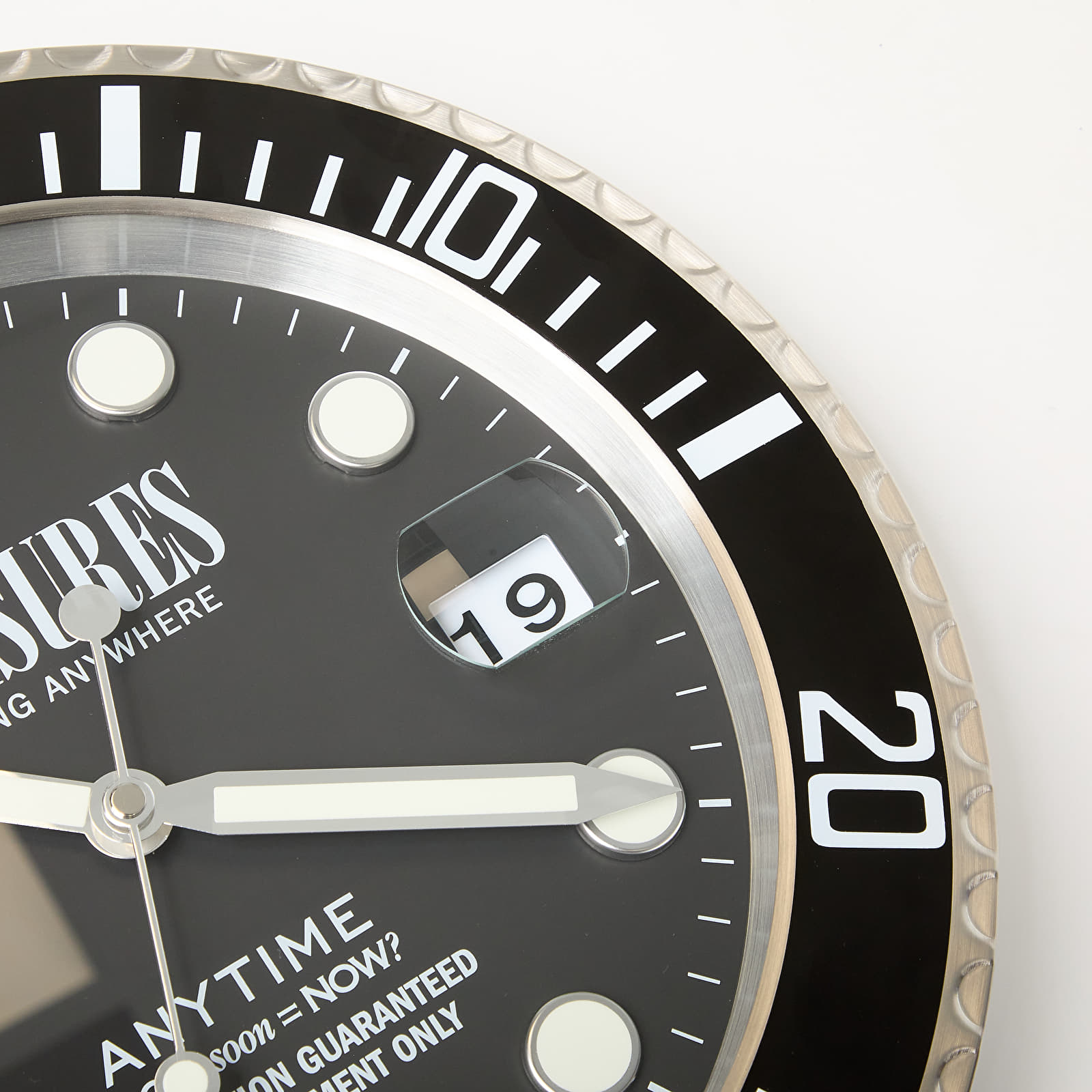 Inne PLEASURES Anytime Clock Black