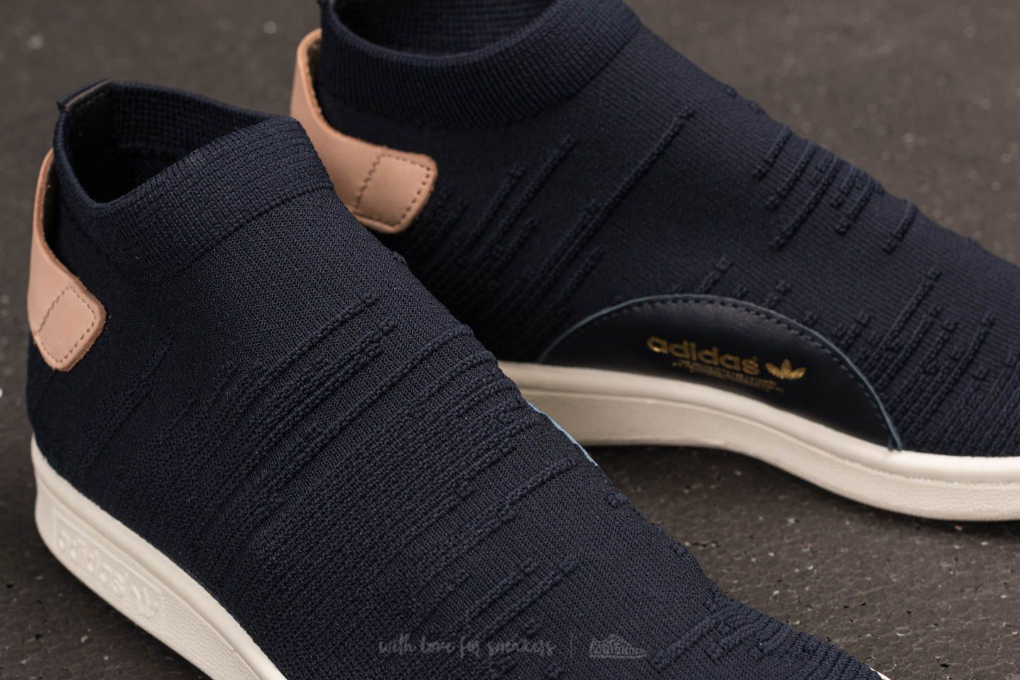 Women s shoes adidas Stan Smith Sock Primeknit W Legend Ink Legend Ink Ash Pearl Footshop