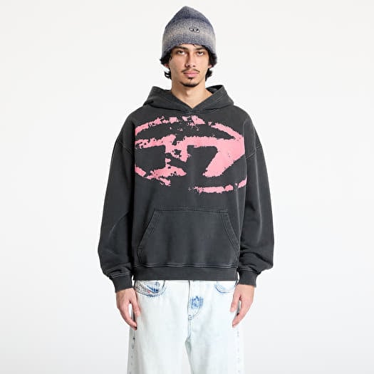 Diesel S-Boxt-Hood-R10 Sweat-Shirt Black