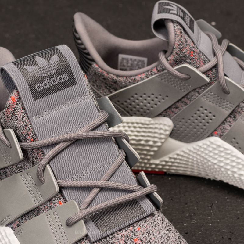 adidas Prophere Grey Three/ Ftw White/ Solid Red | Footshop