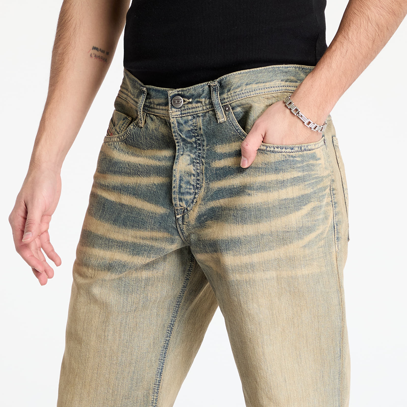 Pánské jeans  Diesel 2023 D-Finitive Blue
