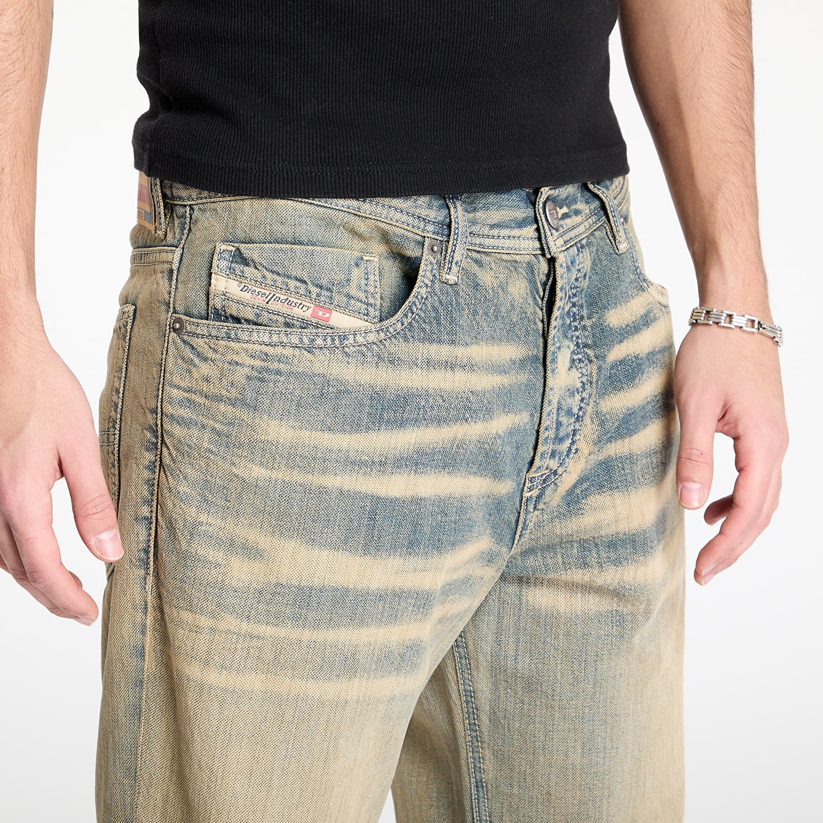 Pánské jeans  Diesel 2023 D-Finitive Blue