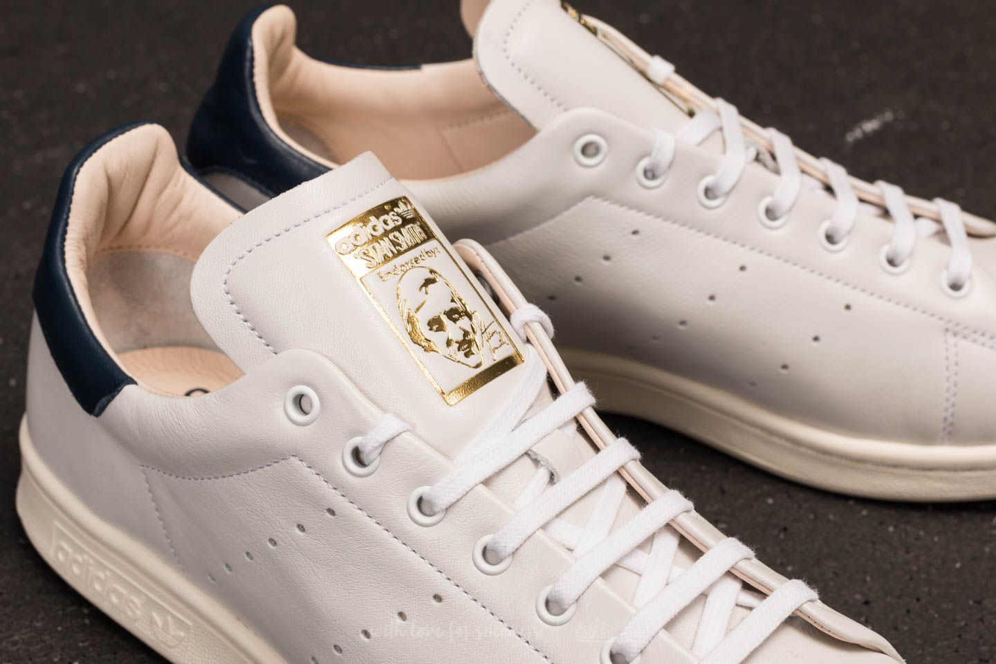 Adidas stan smith white navy gold new arrivals