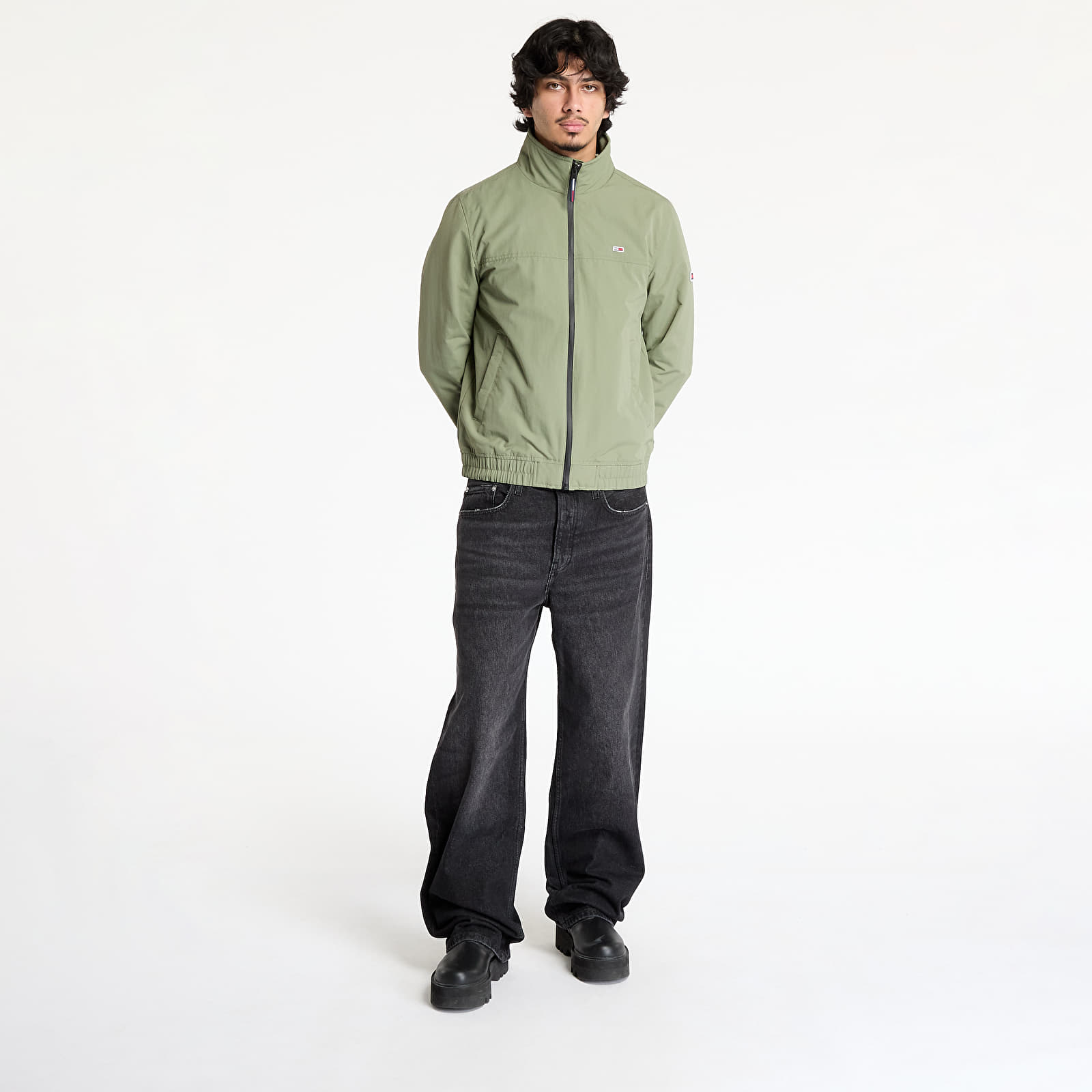 Jakker Tommy Jeans Essential Casual Bomber Green