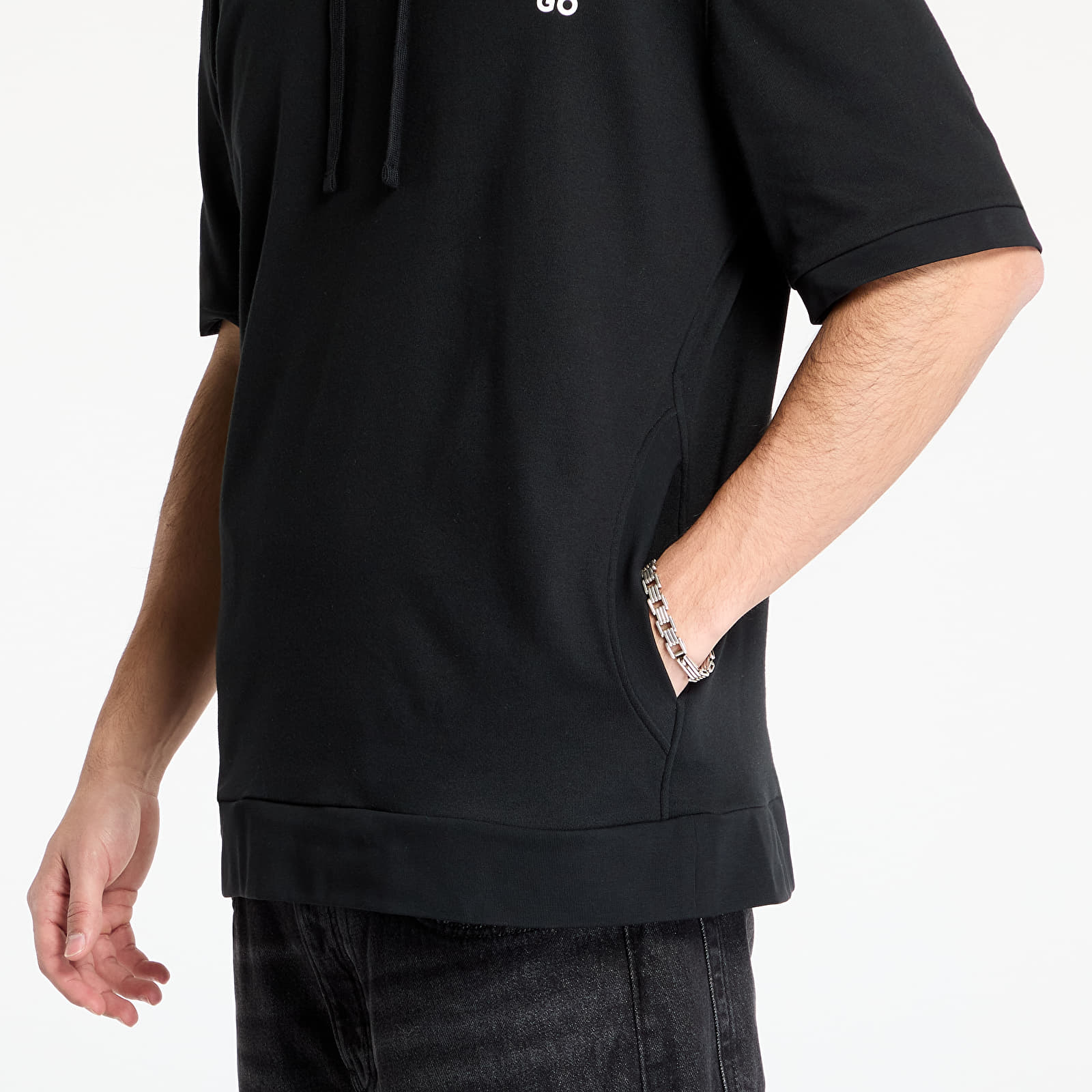 T-shirts Hugo Boss Devon Hooded T-Shirt Black