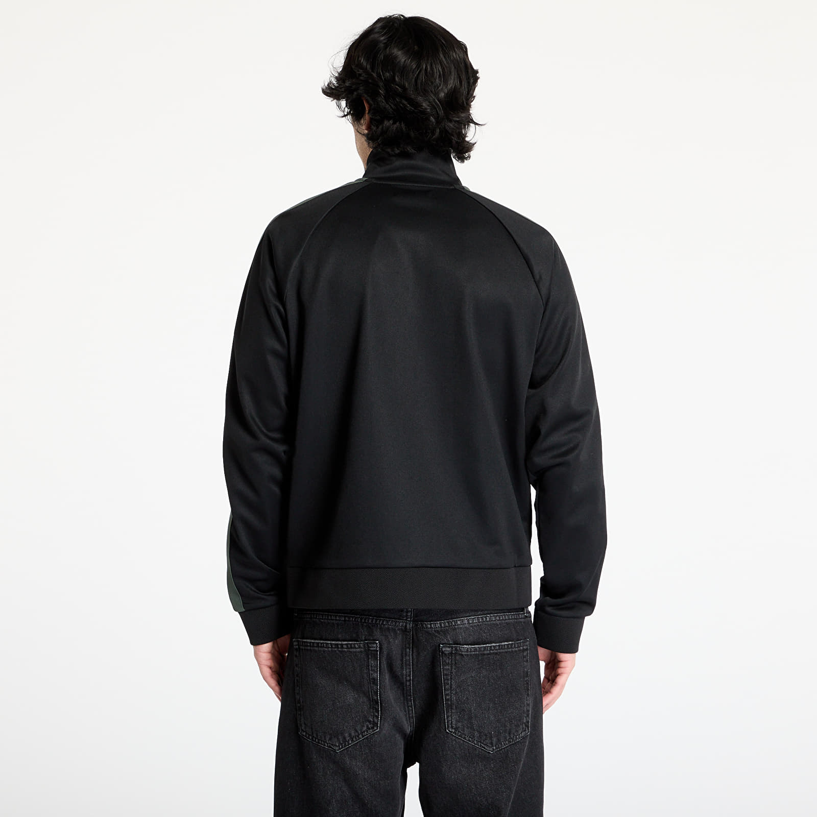 Mikiny FRED PERRY Two Colour Tape Track Jacket Black