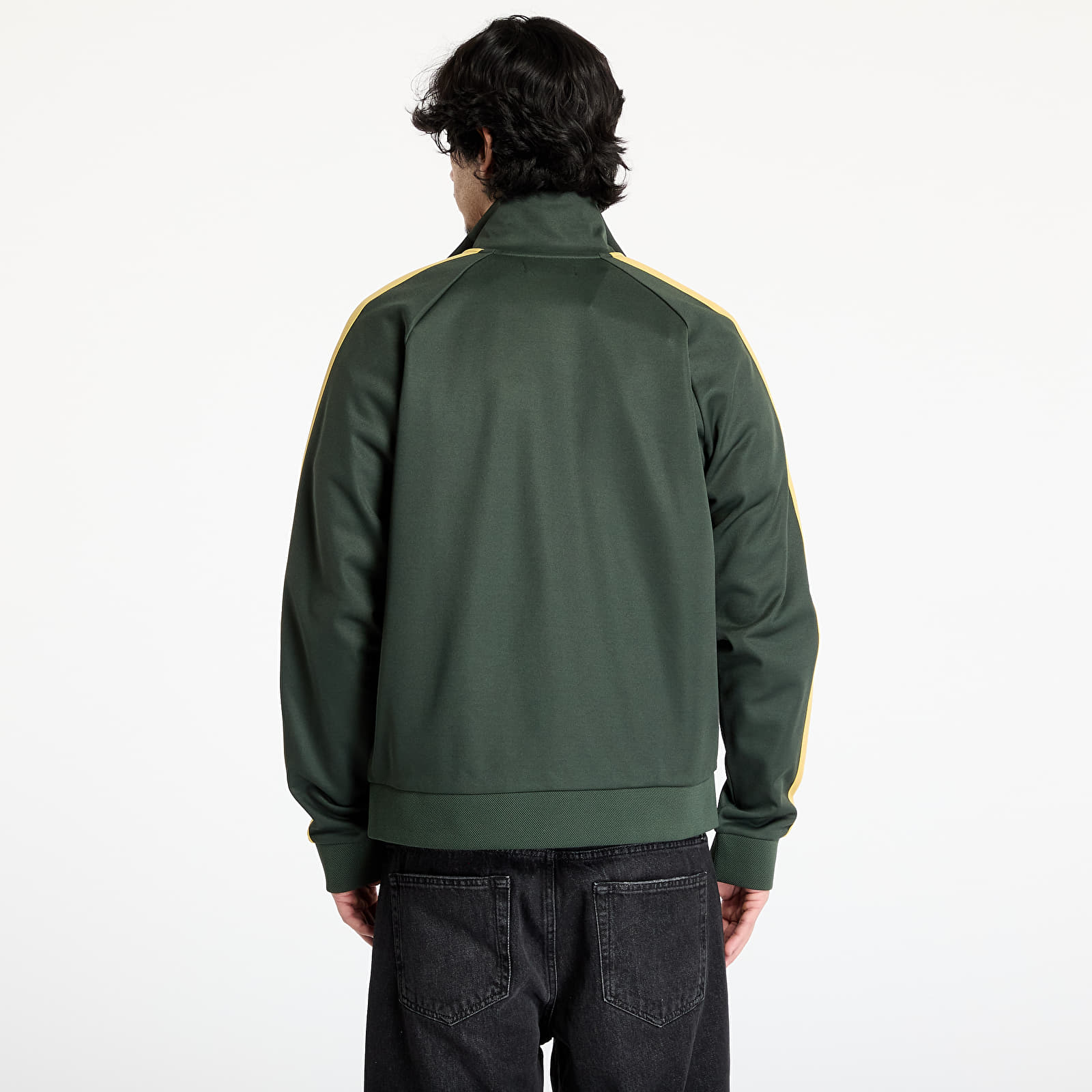 Mikiny FRED PERRY Two Colour Tape Track Jacket Court Green