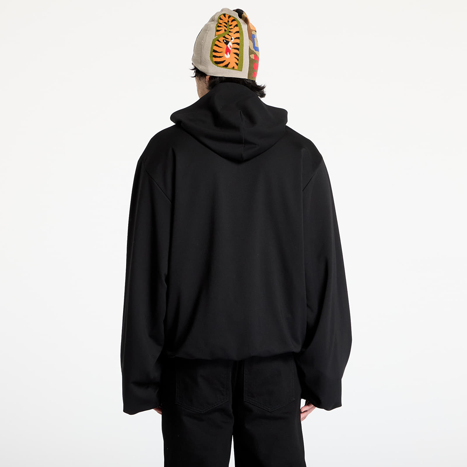 Mikiny HELIOT EMIL Enodo Hoodie UNISEX Black