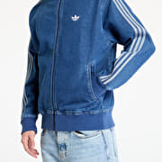 ジャケット・アウター Adidas DENIM FIREBIRD TRACKTOP XS JC6233 adidas Adicolor Denim Firebird Track Top - Blue | Free