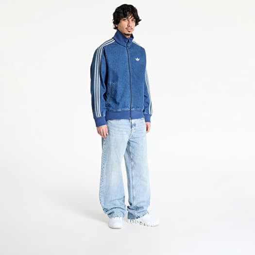 ジャケット [Adidas] Adicolor Denim Firebird Track Top Medium Blue Denim Adicolor Denim Firebird Track Top - Blue – WOODstack