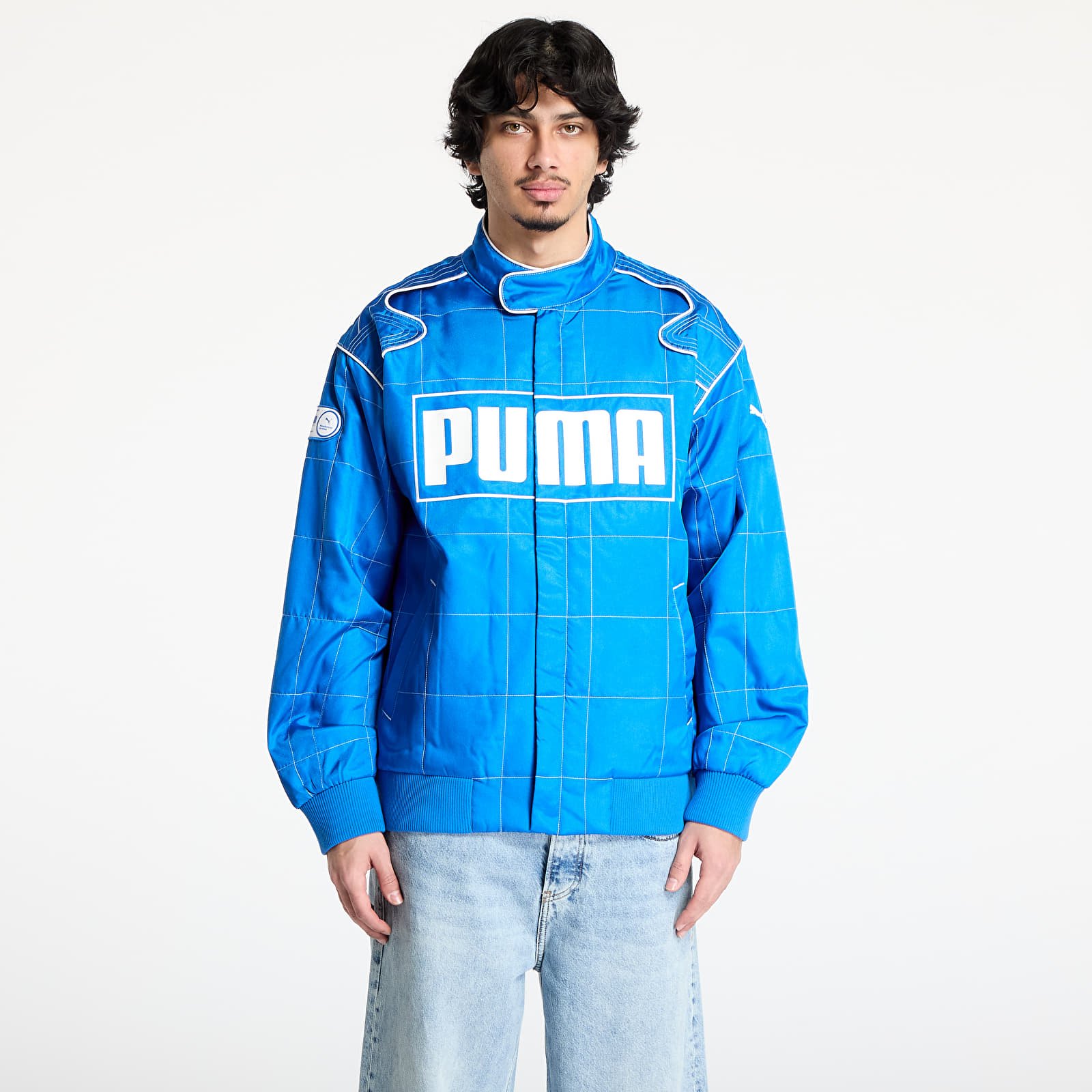 Treener joped Puma Archive Seasonal Relaxed Racer Jacket PUMA Team Royal