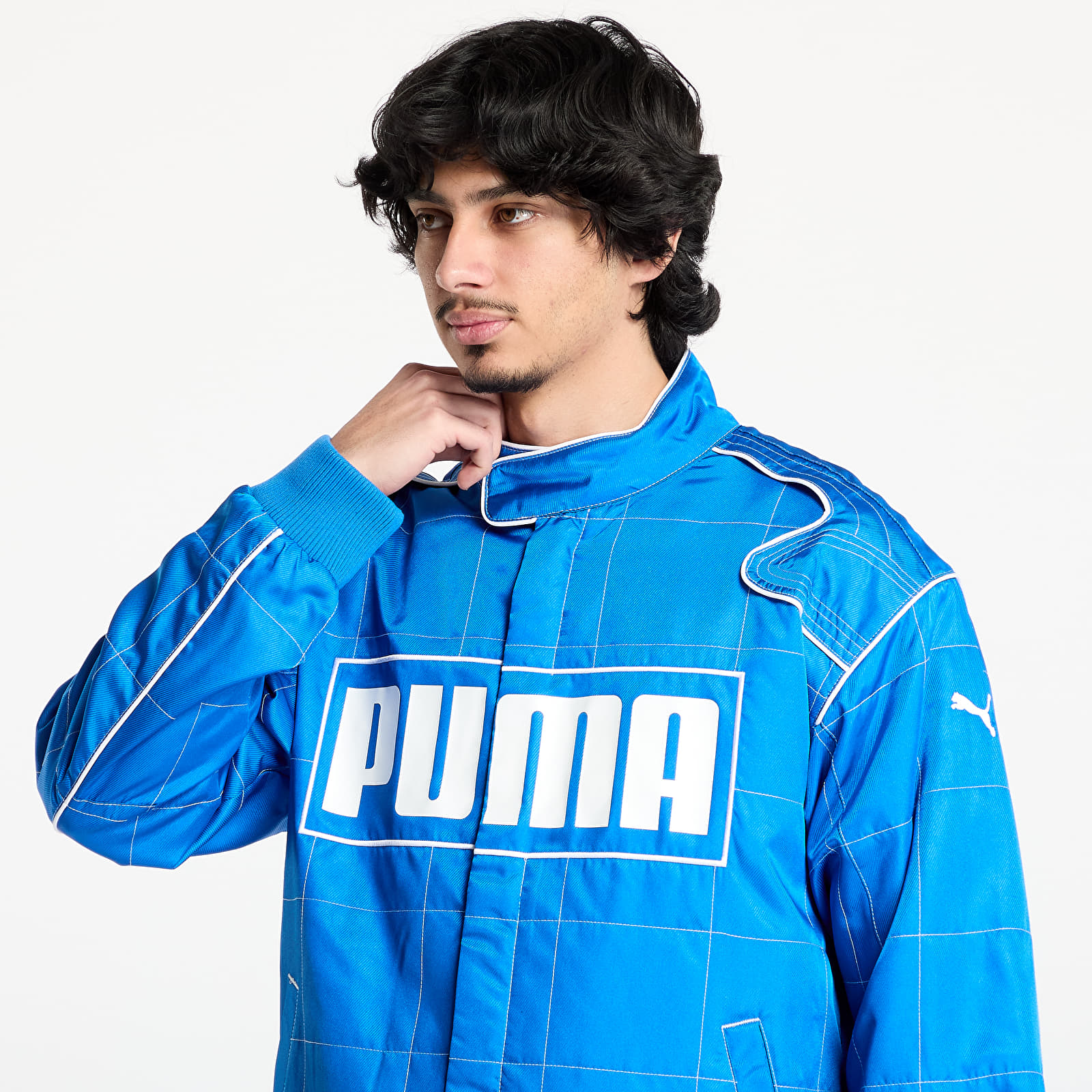 Treener joped Puma Archive Seasonal Relaxed Racer Jacket PUMA Team Royal