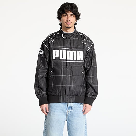 Vetrovka Puma Archive Seasonal Relaxed Racer Jacket PUMA Black