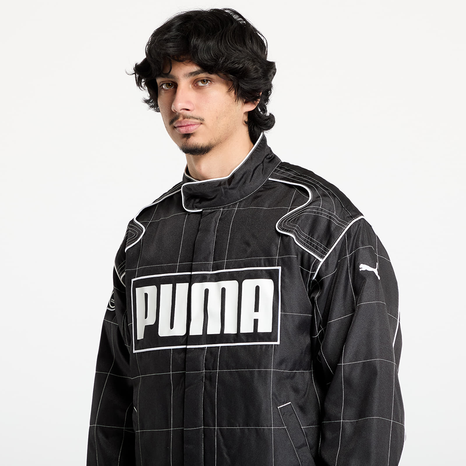Треньорски якета Puma Archive Seasonal Relaxed Racer Jacket PUMA Black