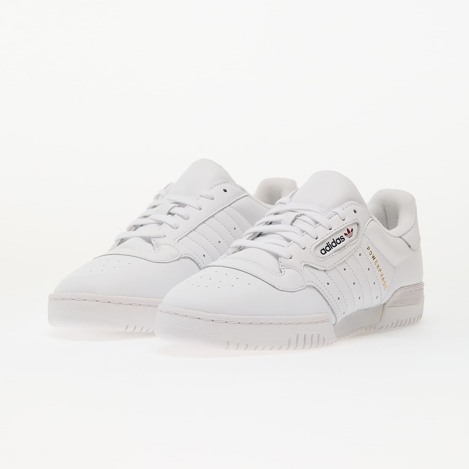Herren Sneaker und Schuhe adidas Powerphase Ftw White/ Dark Blue/ Preloved Ruby