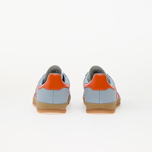 Women's shoes adidas Gazelle Indoor W Wonder Blue/ Solar Orange/ Gum  (JI2720) | Footshop