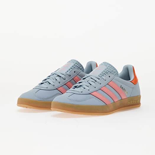 Women's shoes adidas Gazelle Indoor W Wonder Blue/ Solar Orange