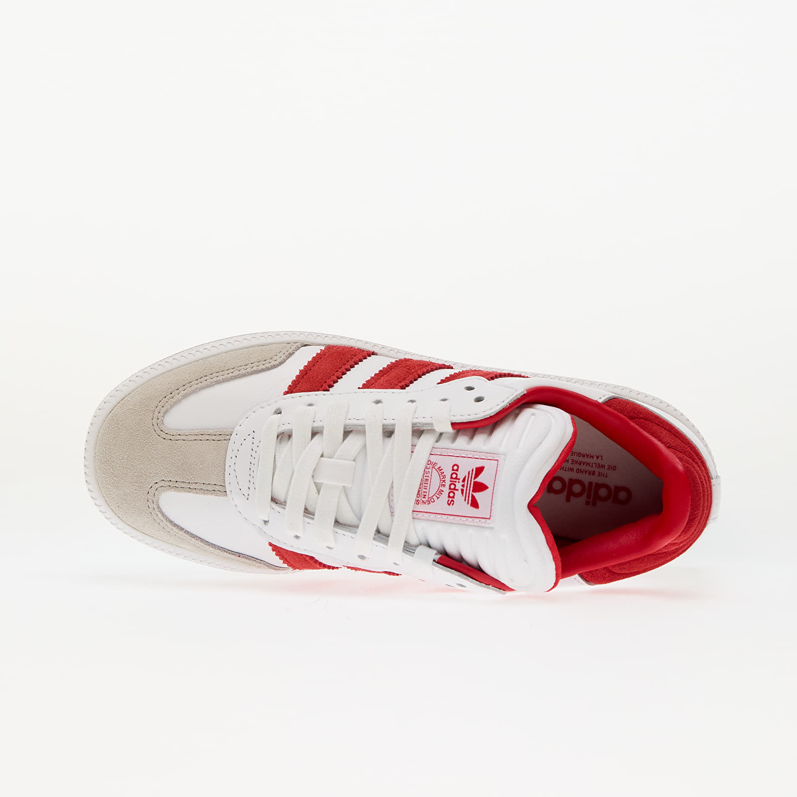 Pánské tenisky a boty adidas Samba Xlg Ftw White/ Better Scarlet/ Clear Granite