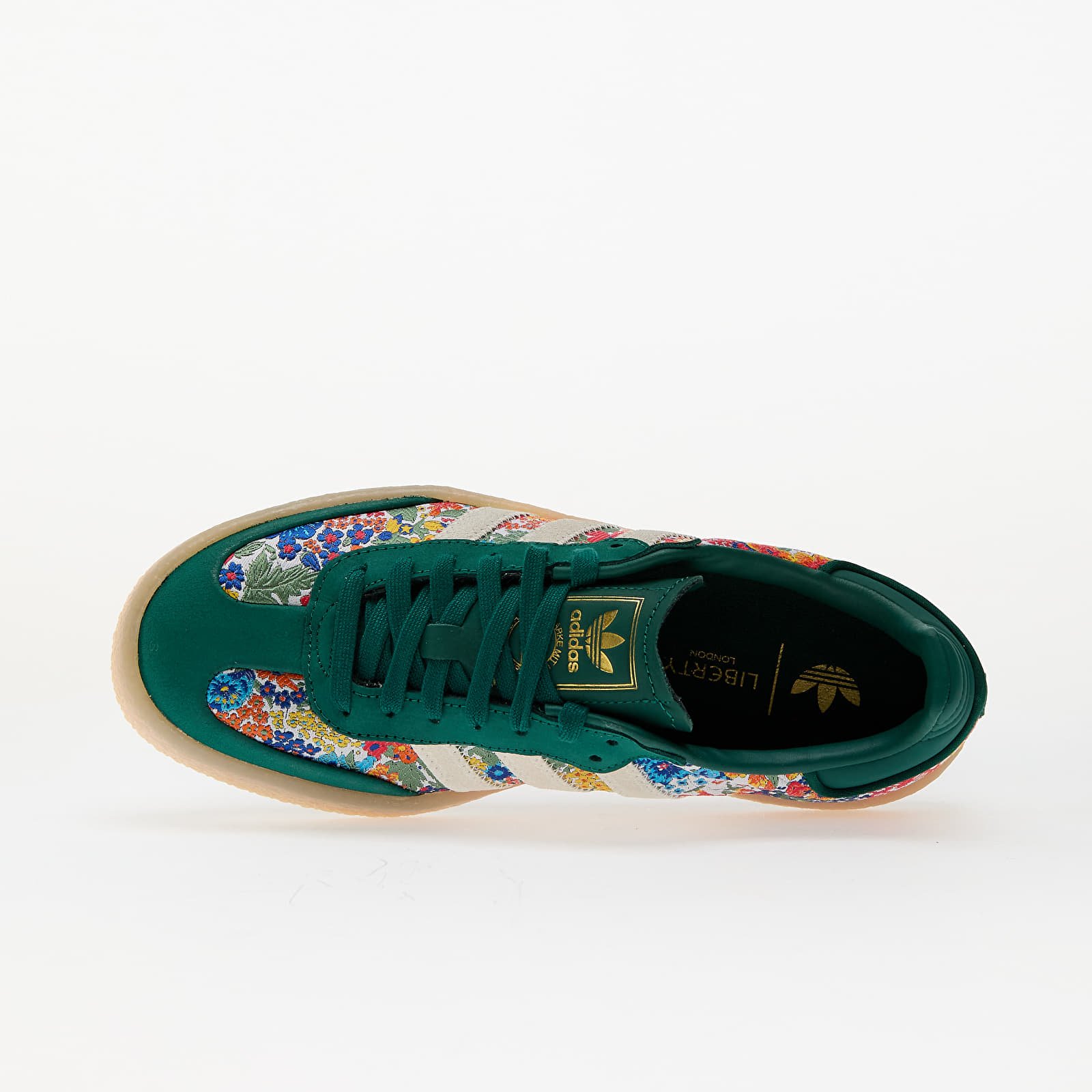 Ženske tenisice adidas x Liberty London Sambae W Clear Sky/ Ftw White/ Gum
