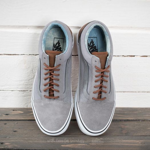 Vans authentic denim grey discount