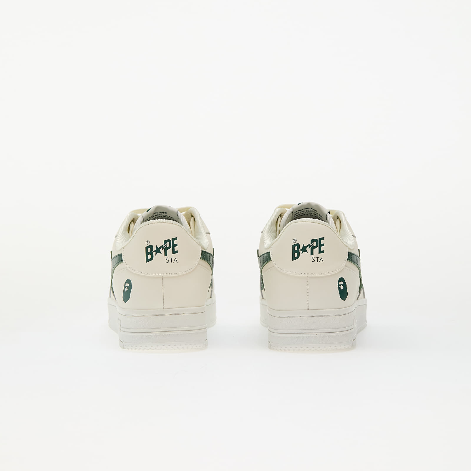 Skor för män A BATHING APE Bape Sta Icon 1 M2 Green