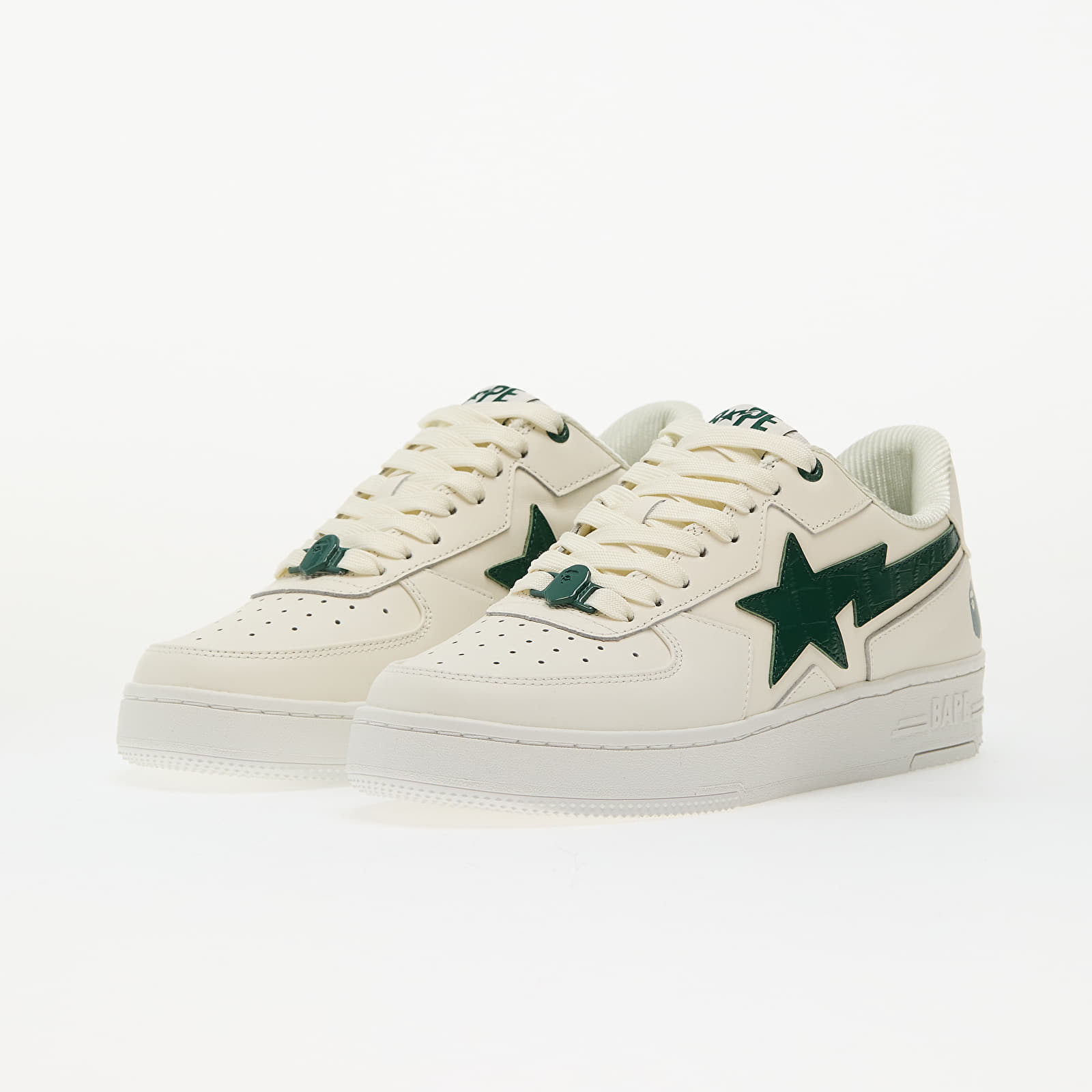 Skor för män A BATHING APE Bape Sta Icon 1 M2 Green